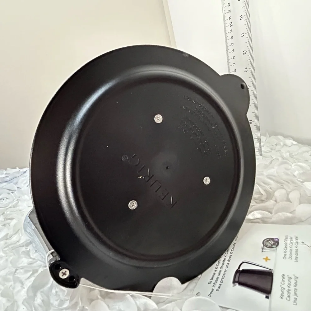 Keurig Carafe Black Plastic 3-4 Cups 32oz NWT‎
